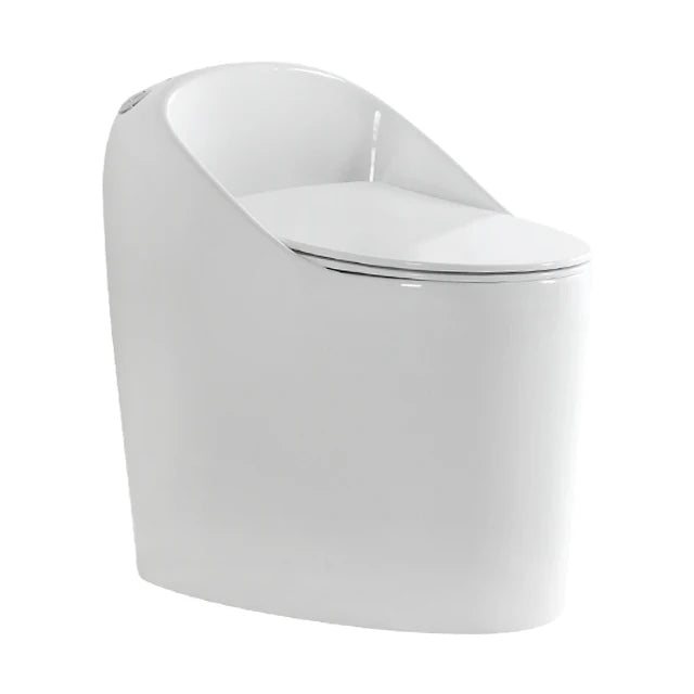 Modern Design Bathroom Porcelain Rimless Toilet One Piece Sanitary Ware Ceramic Toilet Bowl Floor Standing WC