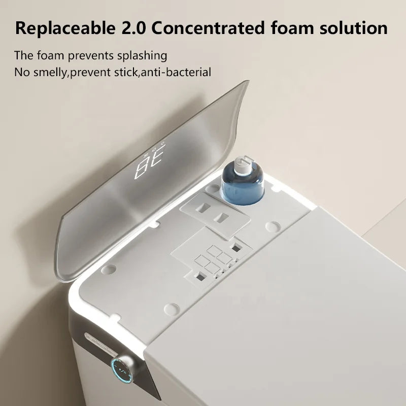Luxury Intelligent Smart Toilet With Bidet Bathroom Automatic Water Spray UV Electric WC Toilet