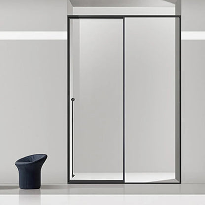 MUBI Custom Size Modern Hotel Bathroom Shower Enclosure Triple Brushed Stainless Steel Tempered Glass Sliding Double Door
