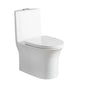 Hot Sale Modern Style Bathroom One Piece Porcelain Dual Flush Toilet Hotel Bathroom Home Floor Mounted Toilet
