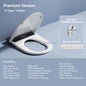 U-Shape Smart Toilet Seat Multifunction Automatic Heated Drying Intelligent Bidet Cover with Remote Control