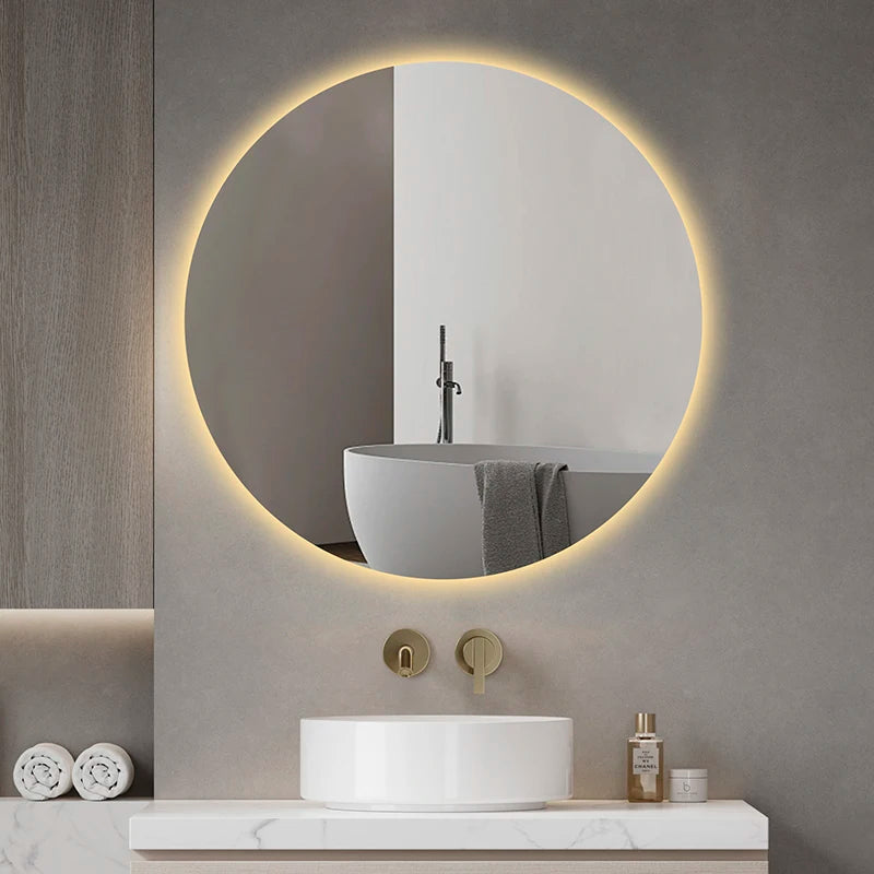 Modern Illuminated Touch Switch Smart Mirror LED Lighting MUBI Brand 3-Year Warranty Eco-Friendly for Bathroom Hotel Apartment