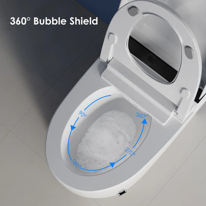 Smart Toilet UK Standards Plug Electric Toilette Intelligente Bidet Auto Flush Intelligent Toilet with Water Tank