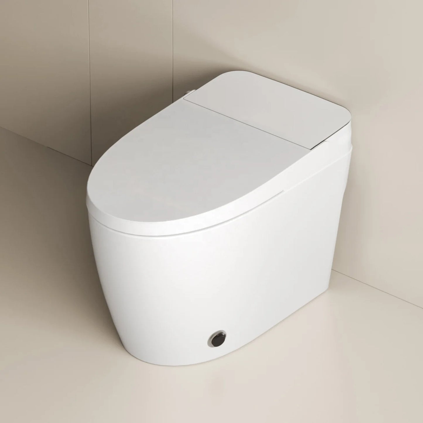 MUBI Simple Version Elongated S-trap Bathroom Smart Toilet Ceramic Sanitary WC Electric Automatic Intelligent Bidet