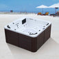 Luxury Hot Tubs Jaccuzi Outdoor Spa 4 Person Hidromasaje Bathtubs Square Plastic Soaking Jaccuzi