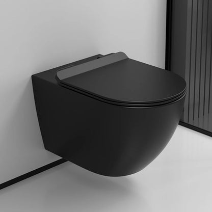 Rimless Water Closet Two Piece Wall Hang Ceramic Toilet Bowl Set Bathroom Wall Hung Toilet With Tank